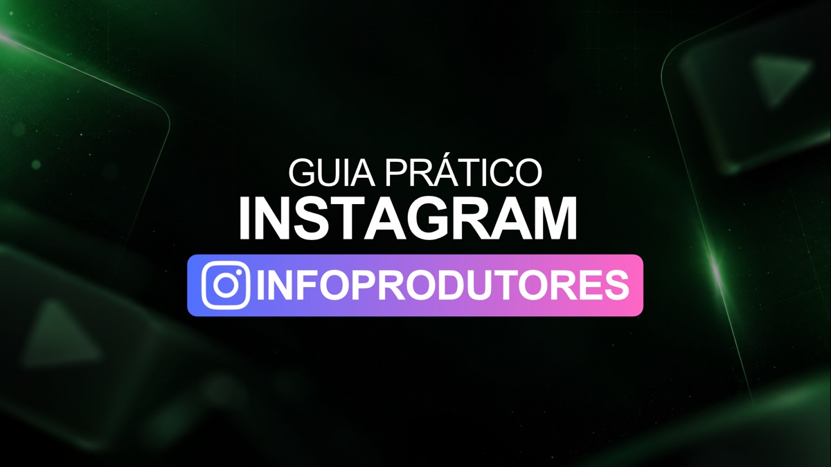Logo do Instagram para Infoprodutores